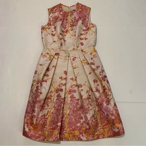 Carmen Marc Valvo floral dress size 6